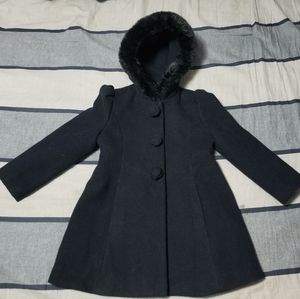 Navy pea coat